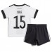 Duitsland Niklas Sule #15 Babykleding Thuisshirt Kinderen WK 2022 Korte Mouwen (+ korte broeken)
